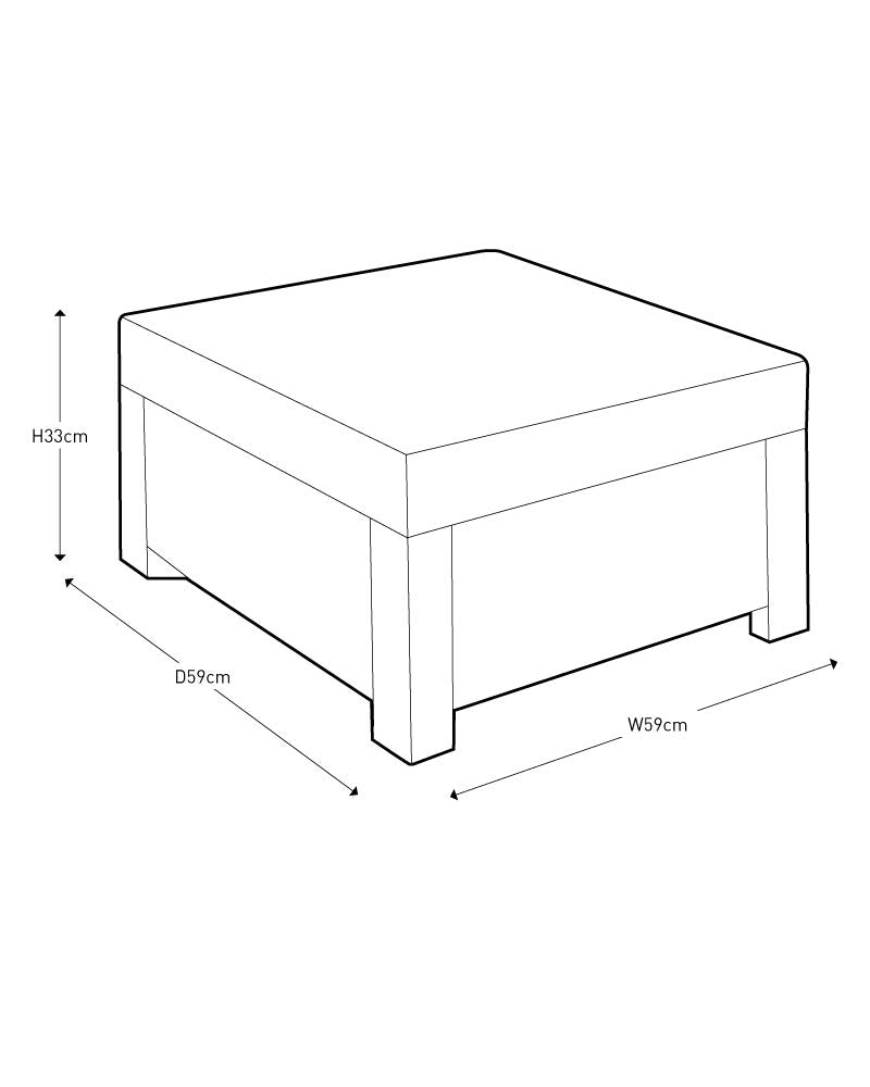 Keter GF06784 Corfu Outdoor 4 Seater Rattan Sofa Furniture Set with Accent Table - Graphite with Cream/Mushroom Cushions