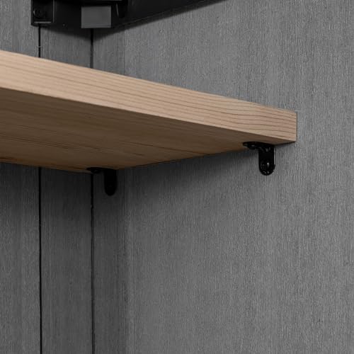 Keter Grande Store Outdoor Double Door Garden Furniture Storage Shed Grey Duotech+ Wood Look and Feel | Fade Free | All Weather Resistant | Safe and Secure | Zero Maintenance