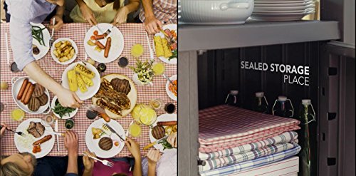 Keter Garden Kitchen and Food Station - Grey