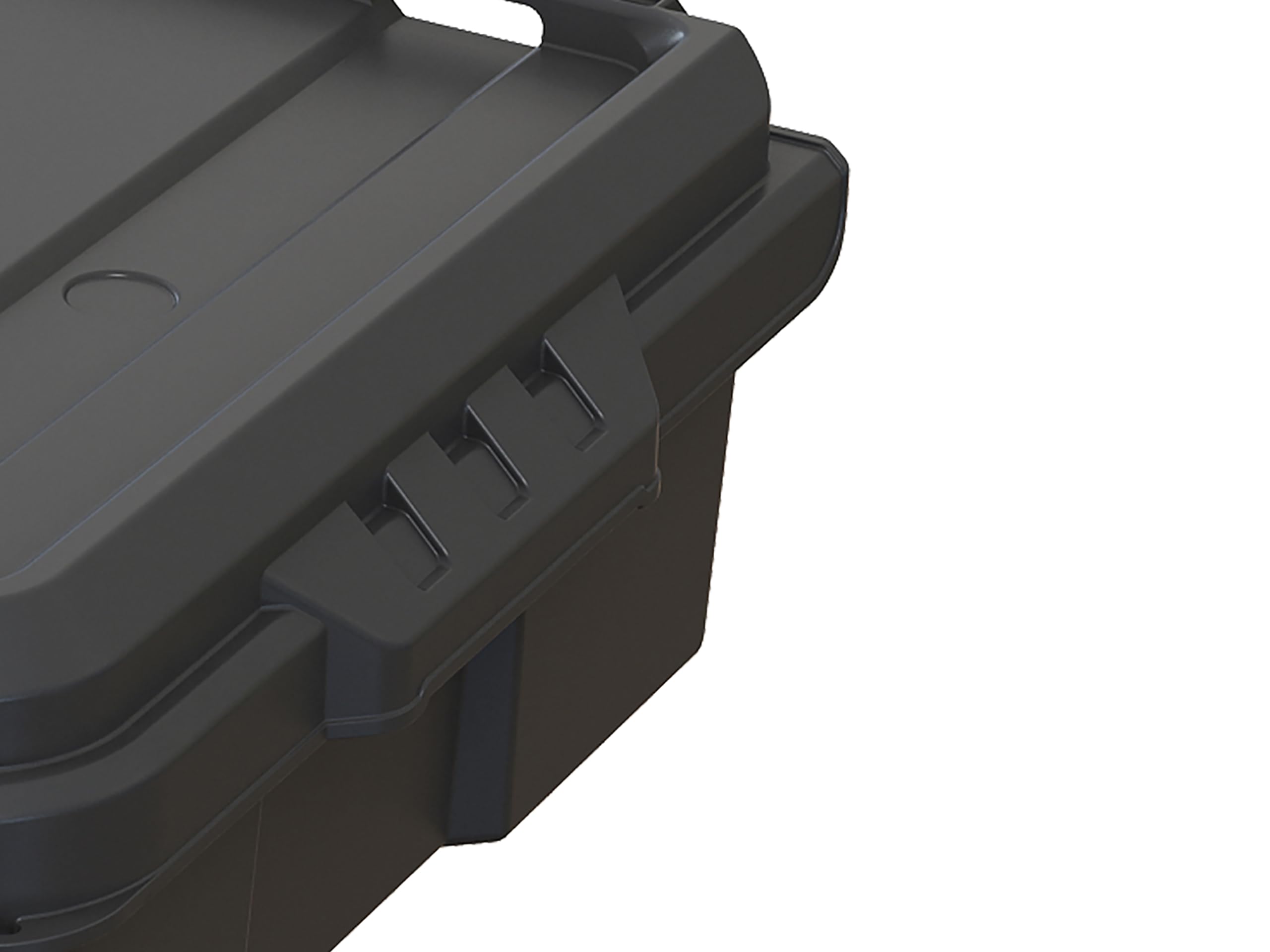 Keter Stack n' Roll Modular DIY Power Tool Storage Case, Stackable, Lightweight, Durable, Water Resistant, Black