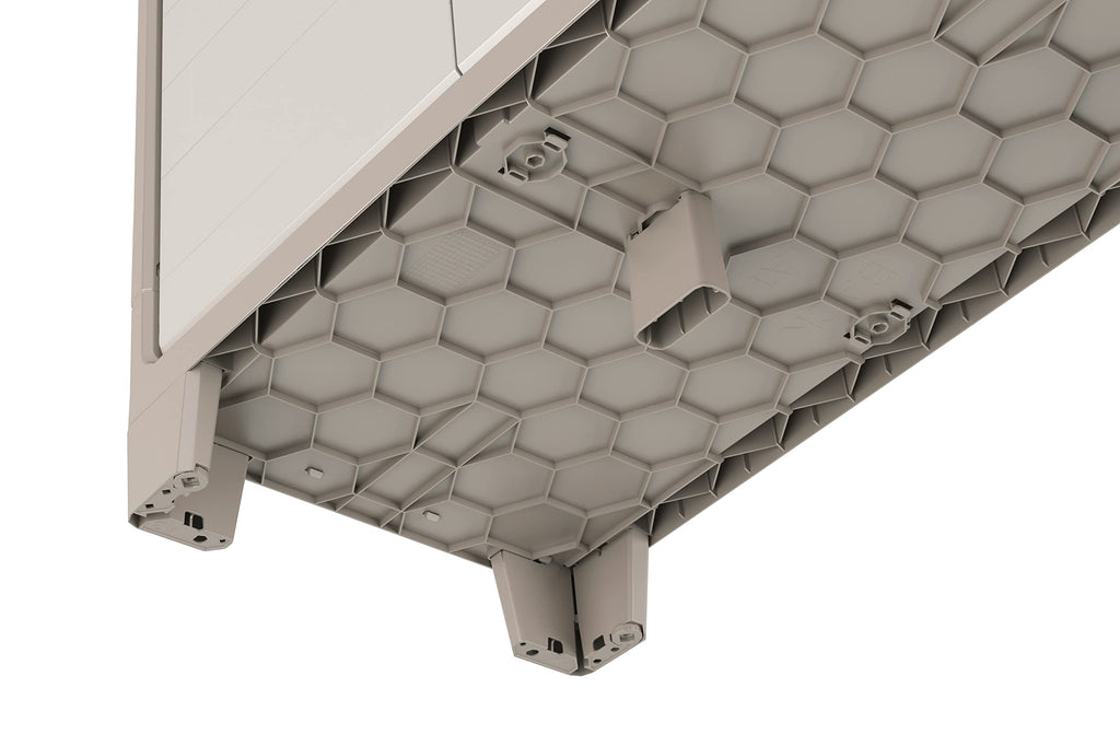 Keter Gulliver High Indoor Garage Utility Multi Purpose Cabinet - Beige/Sand