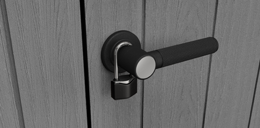 Cortina Alto 1400L Storage Cabinet - Grey