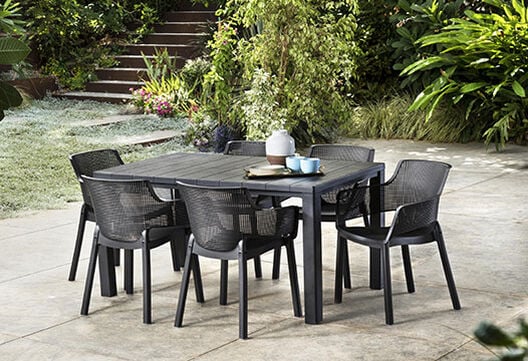 Elisa Dining Chair Set of 6 - Grey