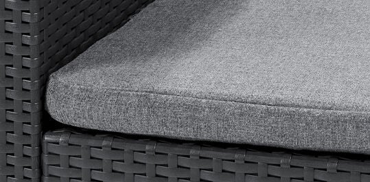 Emma 5 Seater Corner Set - Grey