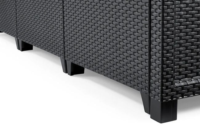 Emma 5 Seater Corner Set - Grey