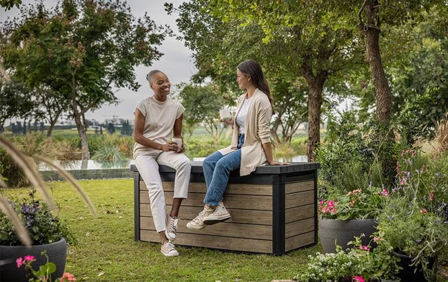 Signature 570L Storage Box - Ashwood Brown